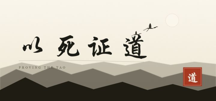 以死证道 封面