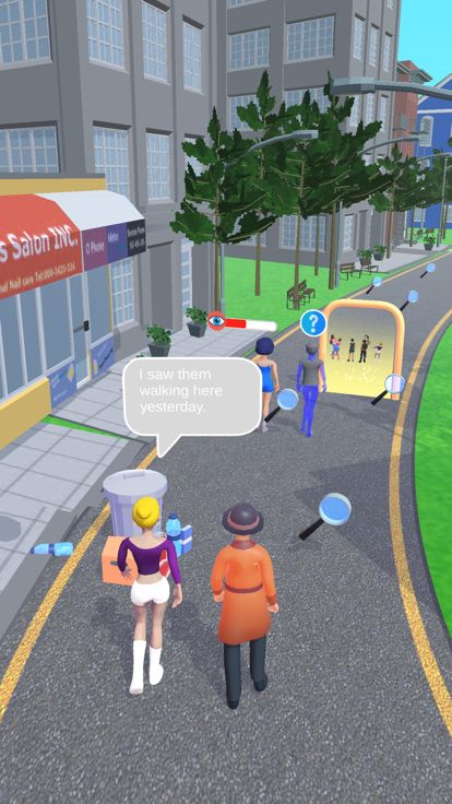 Detective Duty Runner游戏截图