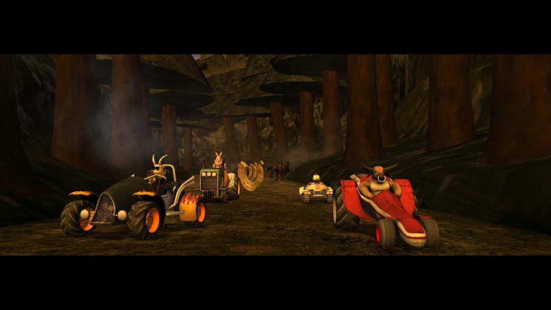 Calvin Tucker's Farm Animal Racing游戏截图