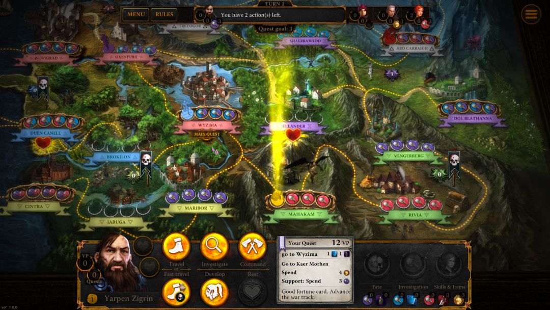 The Witcher Adventure Game游戏截图