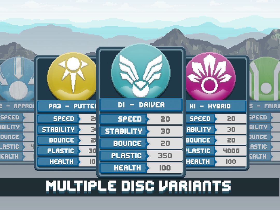 Pixel Disc Golf 2游戏截图