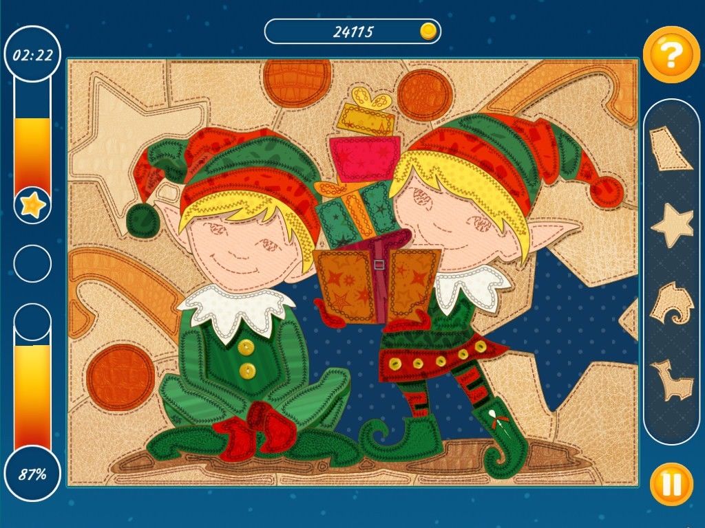 Christmas Mosaic Puzzle游戏截图