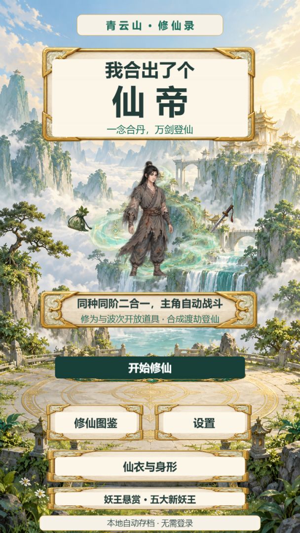 我合出了个仙帝游戏截图
