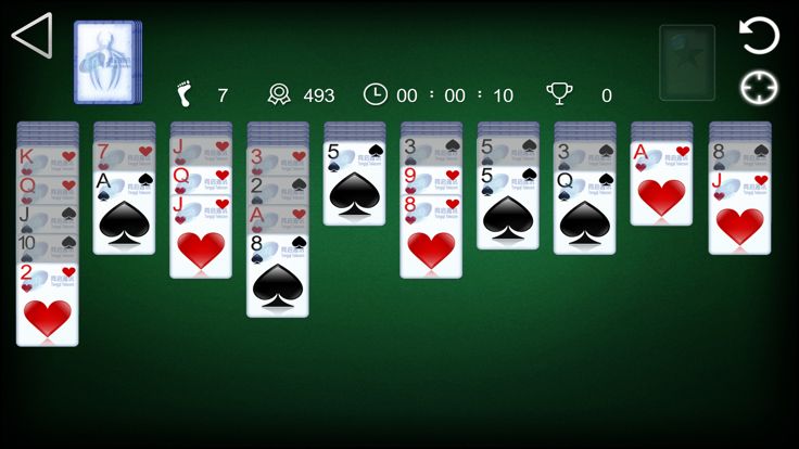 蜘蛛纸牌 SpiderCard游戏截图