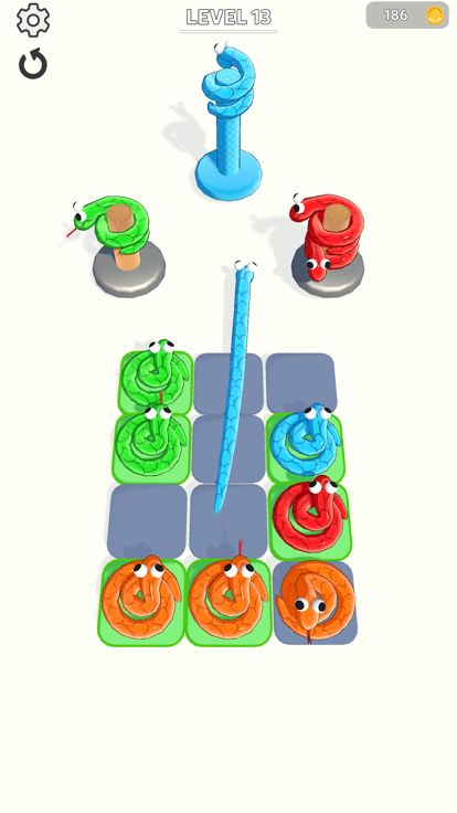 Snake Way Puzzle游戏截图