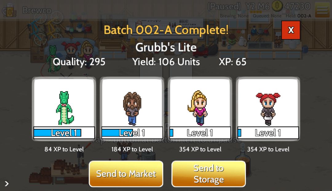 Fiz : Brewery Management Game游戏截图