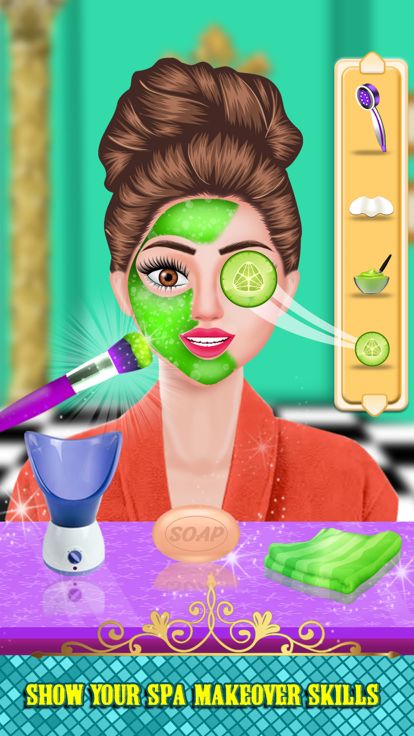 DIY化妆沙龙游戏游戏截图