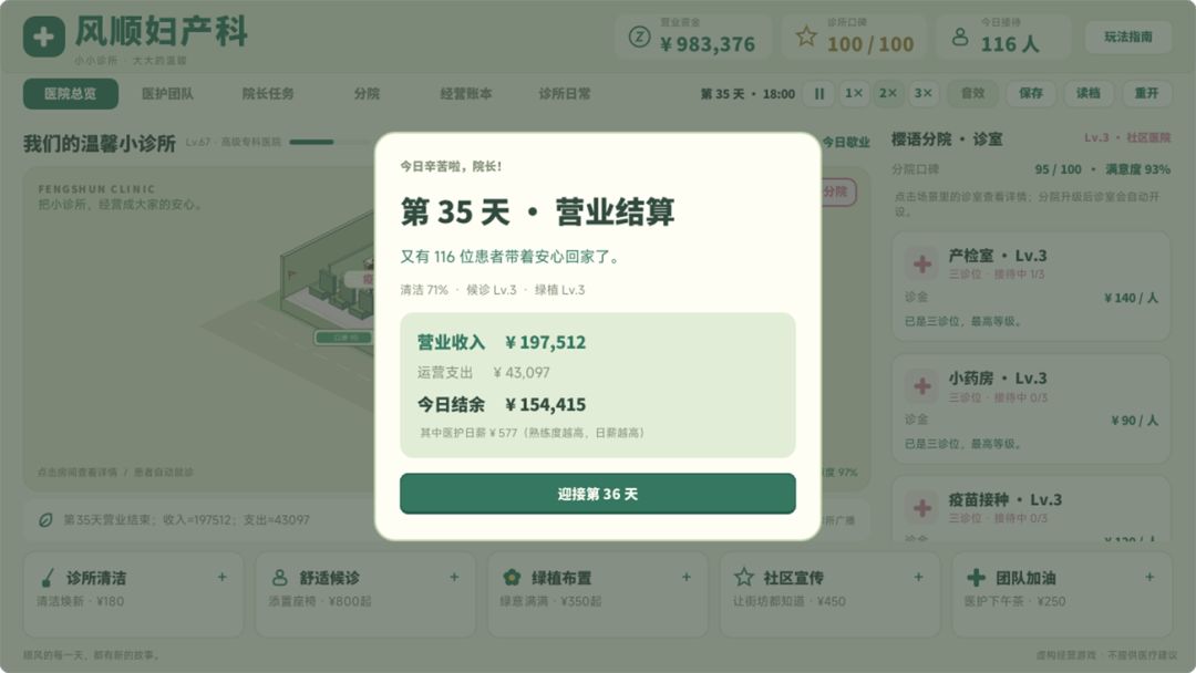 风顺妇产科游戏截图