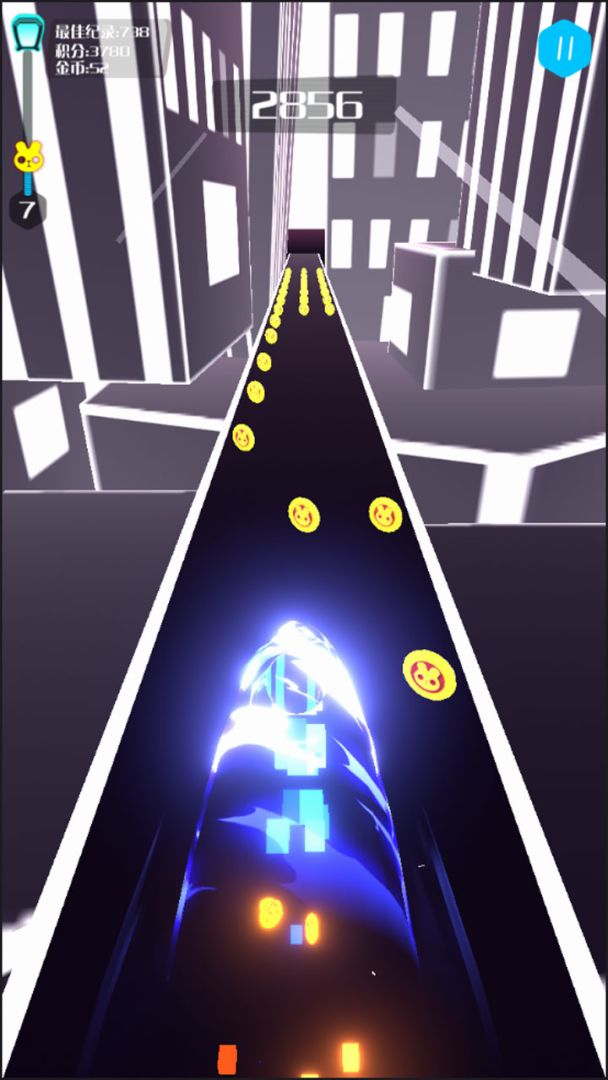 滚动的电音游戏截图