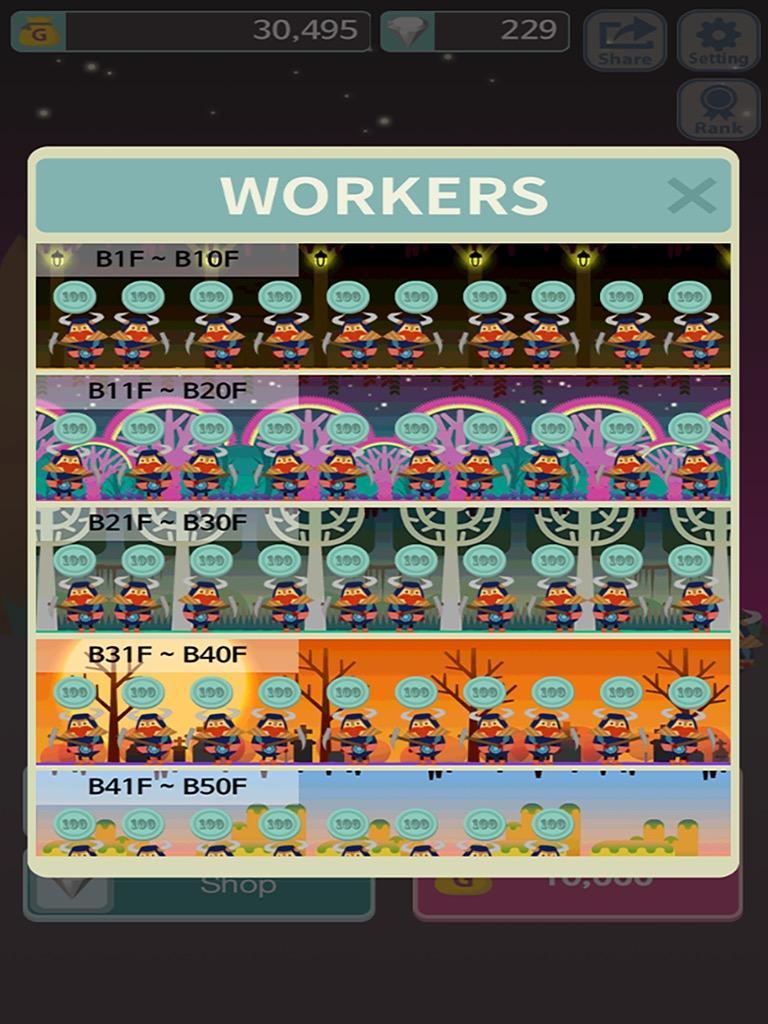 无限地牢游戏截图