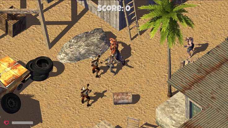 Break Out Zombie Town Survival游戏截图