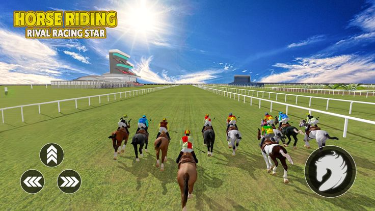 Horse Riding Rival Racing Star游戏截图