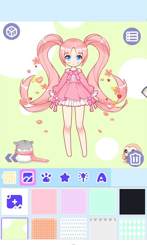 可爱的动漫换装游戏截图