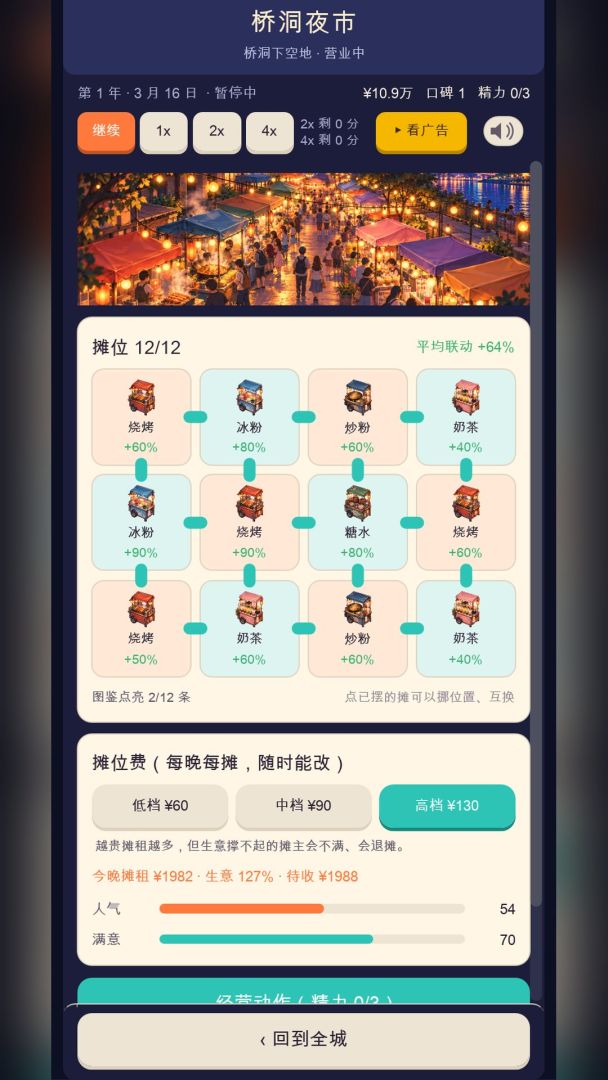 夜市包租公游戏截图
