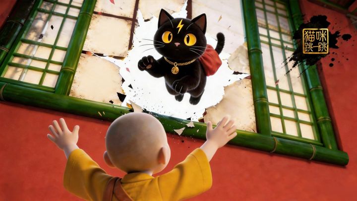 猫咪跳一跳游戏截图