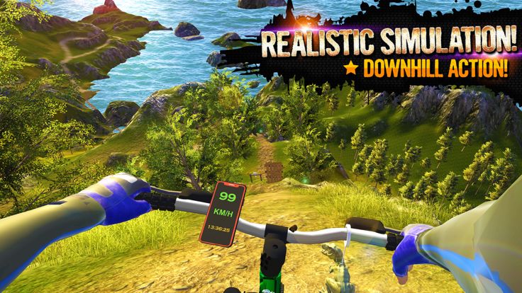 越野山地车游戏截图