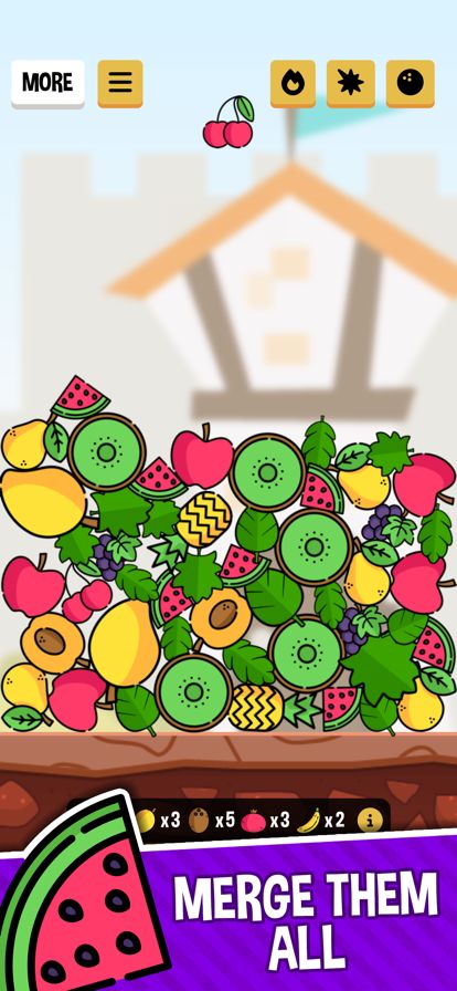 Fruit Drop: Merge, Match & Pop游戏截图