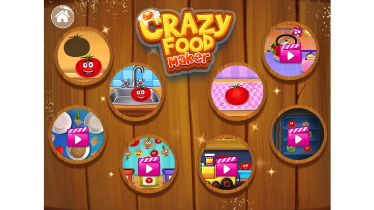 Crazy Food Maker Learning Game游戏截图