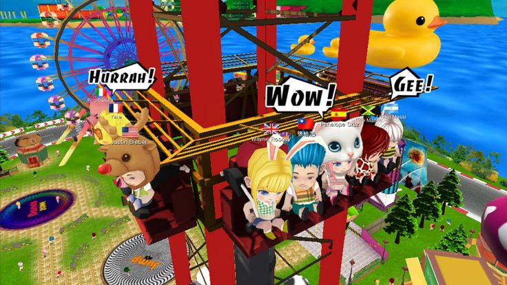 Theme Park Rider Online游戏截图