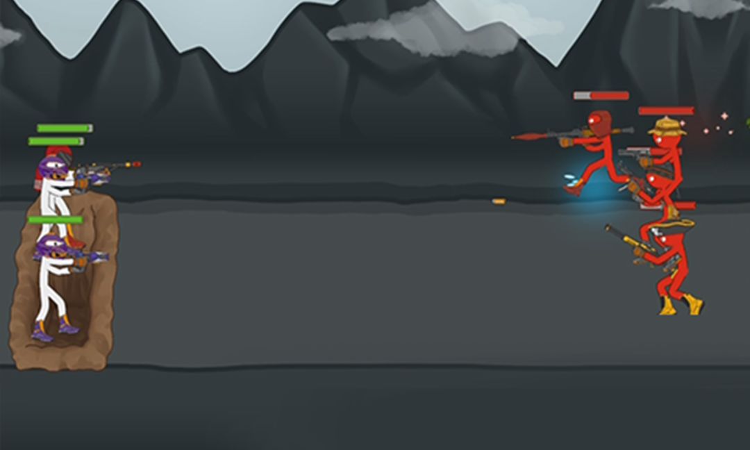 火柴人战争遗产：世界大战游戏截图