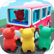 小猪请上车-停车大师，颜色拼接，快乐解压icon