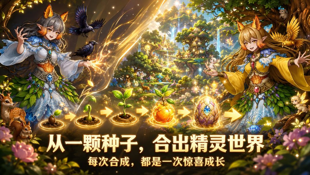 精灵世界种田游戏截图