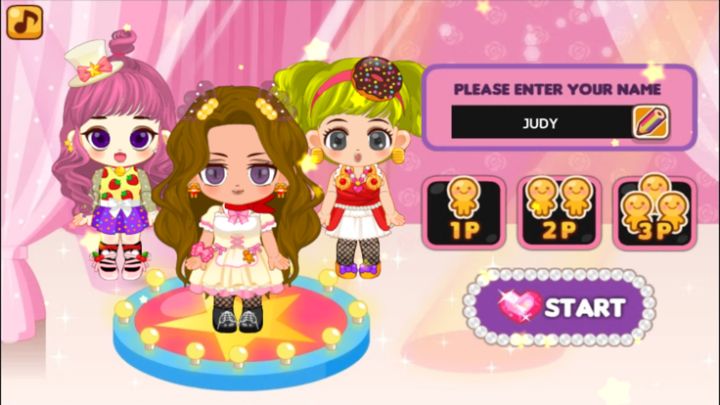 换装游戏* - 女生都在玩的宝宝化妆游戏游戏截图