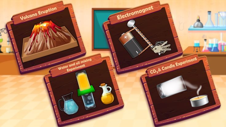 女子高中科学实验室游戏截图