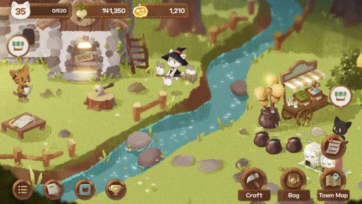 Little Witch Cat Kiki游戏截图