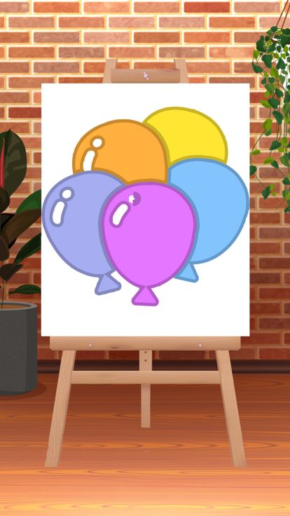 Balloon Paint游戏截图