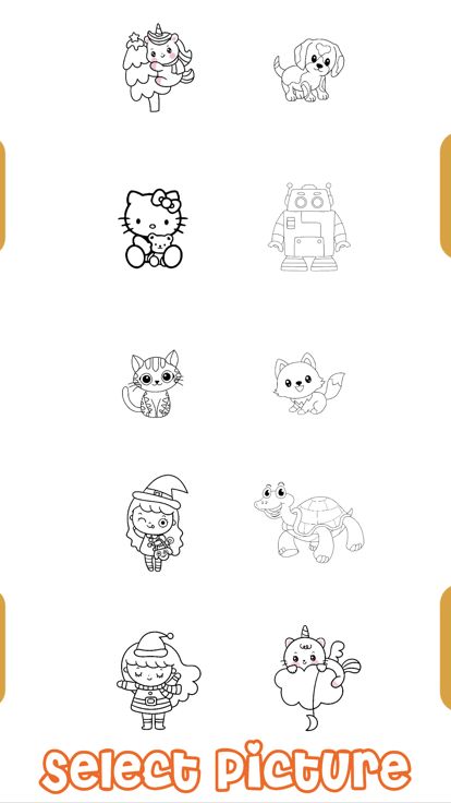 画一只小独角兽游戏截图