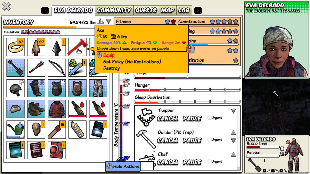 Survivalist: Invisible Strain游戏截图
