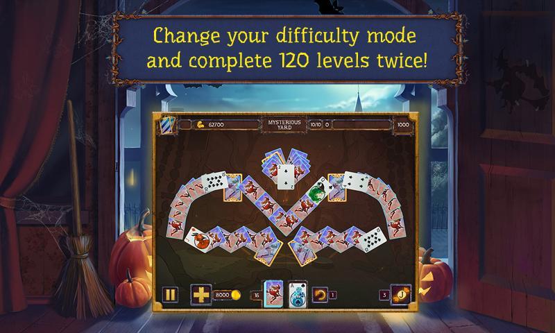Solitaire game Halloween 2游戏截图
