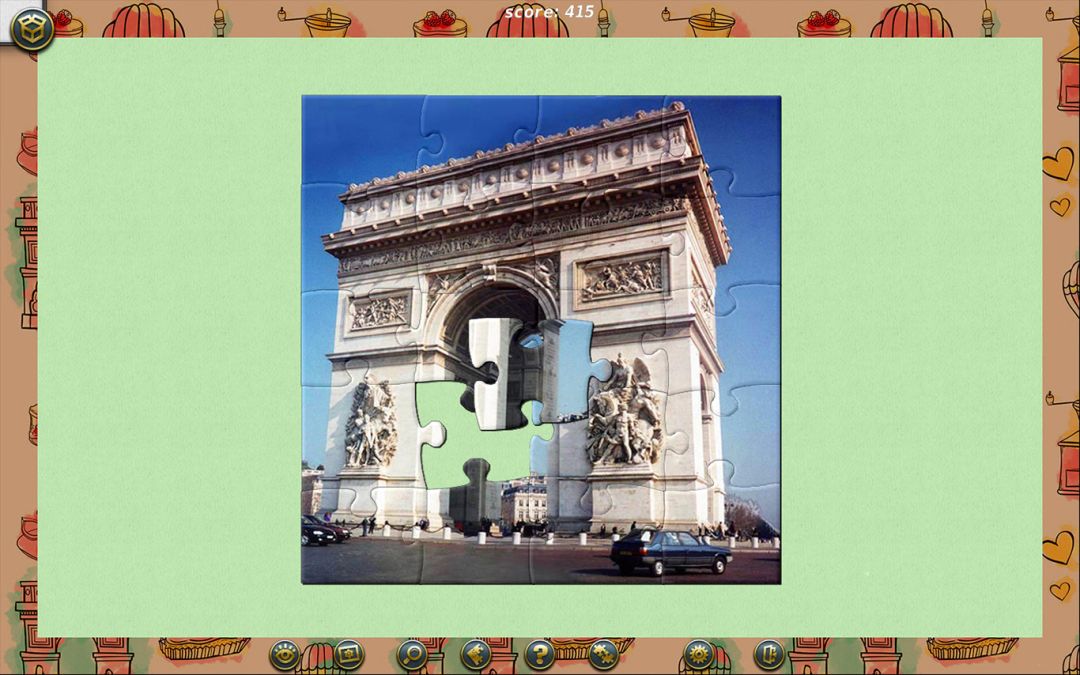 1001 Jigsaw. World Tour: France游戏截图