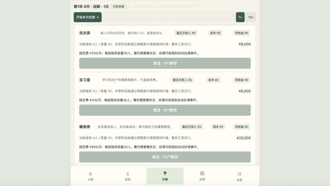 学生公寓主理人游戏截图