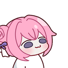 [TapTap表情｜TapFamilyxdoro2_粉狗挠头]