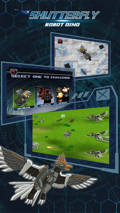 暗影朱雀拼装:机器人拼图组装系列益智小游戏合集游戏截图