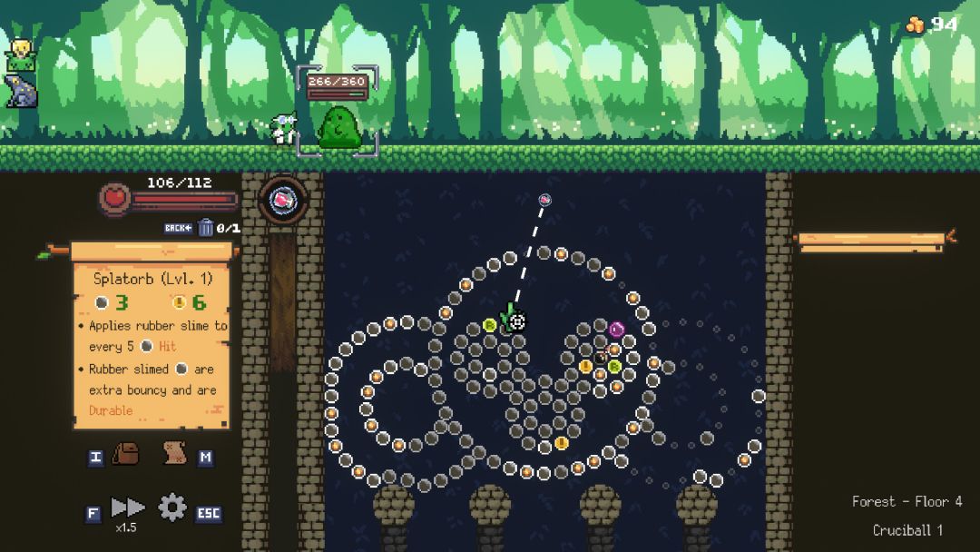 哥布林弹球 Peglin游戏截图