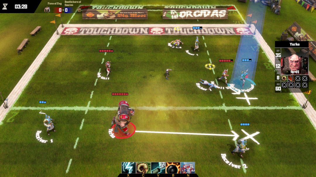 Blood Bowl: Death Zone游戏截图