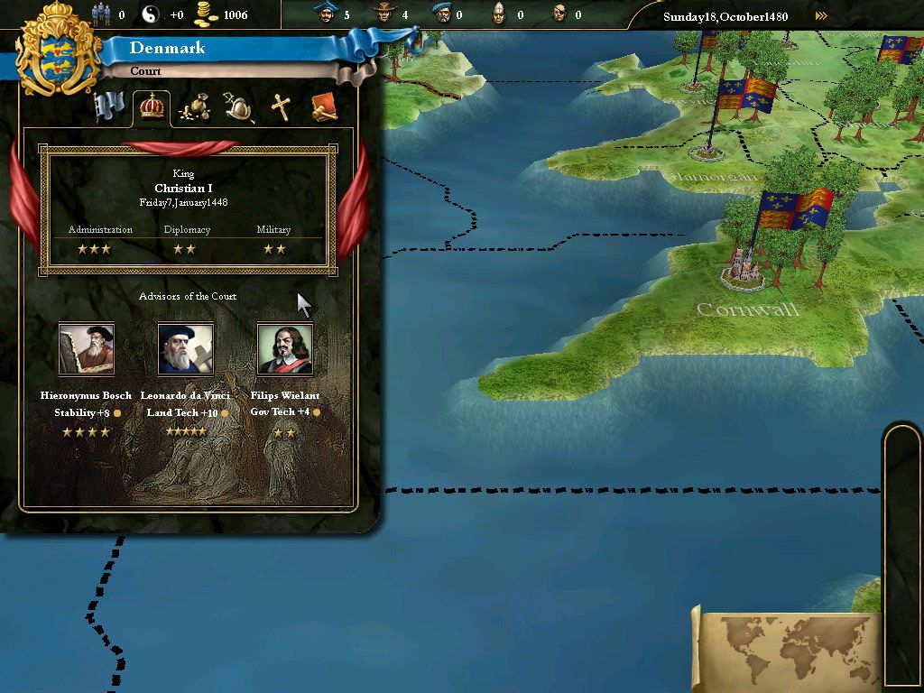 Europa Universalis III Complete游戏截图