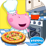 披萨制造商。 为孩子做饭icon