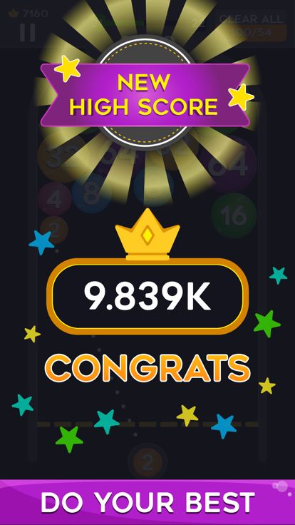 Merge Pop 4096!游戏截图