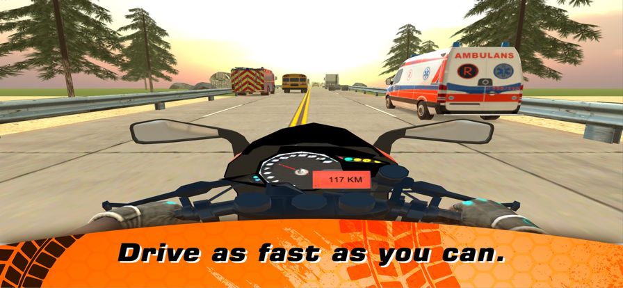 City Traffic Rider 3d Games游戏截图