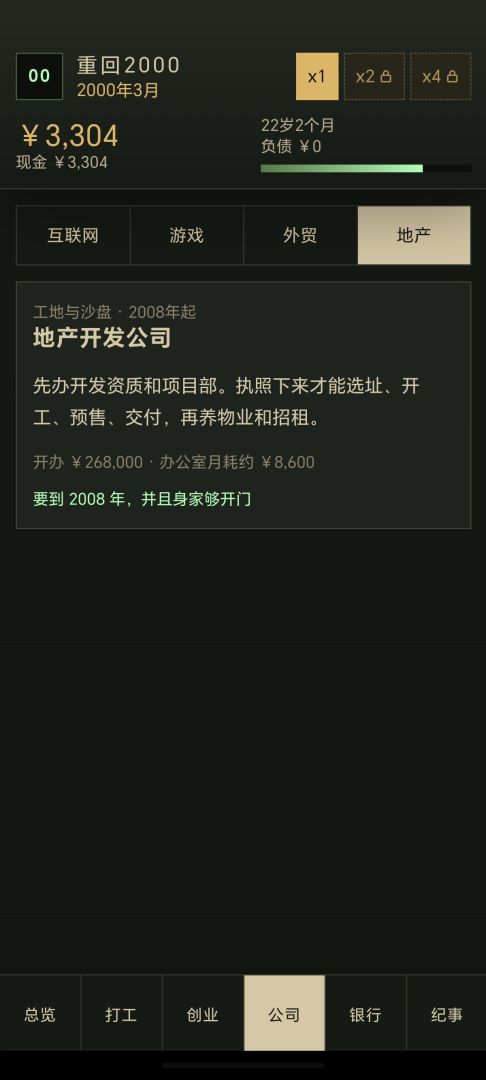 重回2000年创业游戏截图