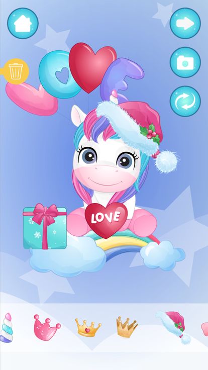 小动物捏脸贴纸游戏-打扮宠物-表情认知启蒙-彩蛋主题游戏截图