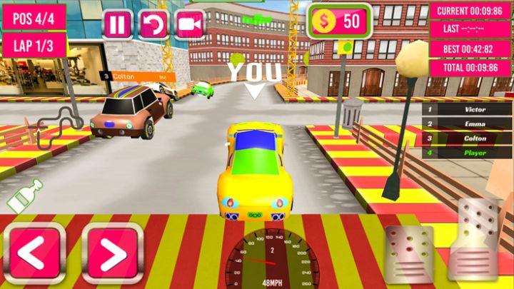 Kids Rally Cars 3D游戏截图
