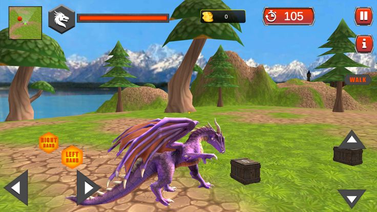 Village Dragon Combat游戏截图