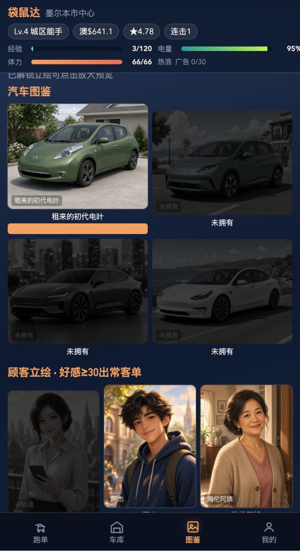 我在澳洲送外卖模拟器游戏截图