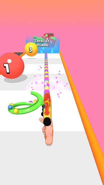 Marble Gun Run游戏截图