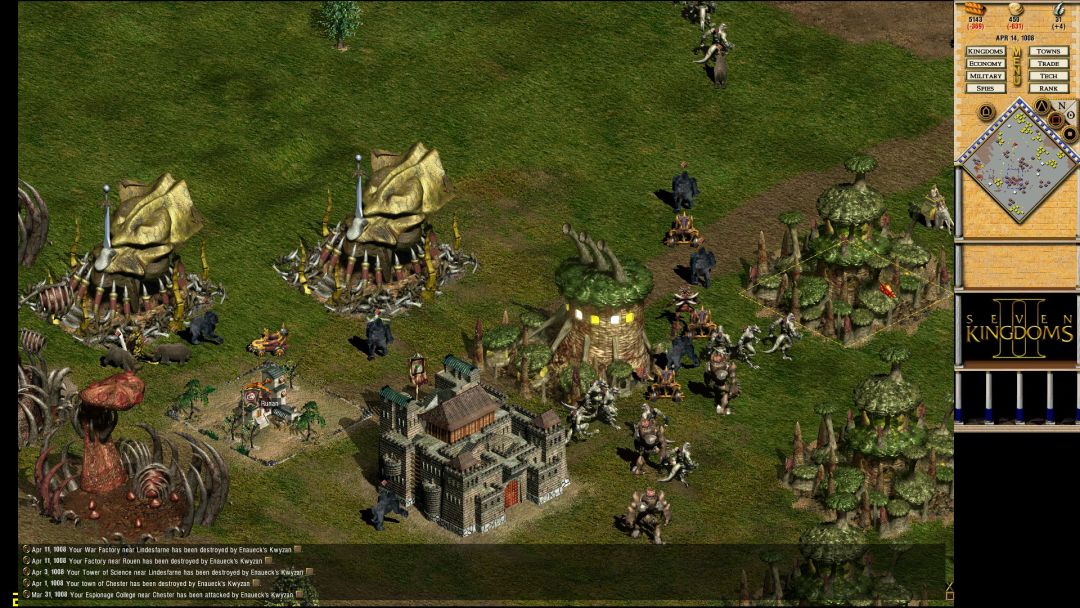 Seven Kingdoms 2 HD游戏截图